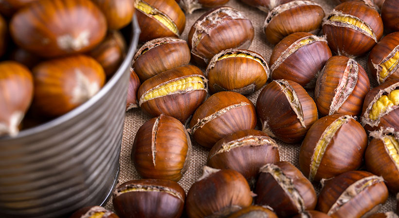 Каштаны употребляют в самых разнообразных видах