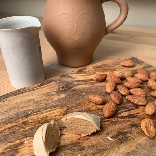 Туррон в виде миндаля в вафельном корпусе  (арт. DEPG04)