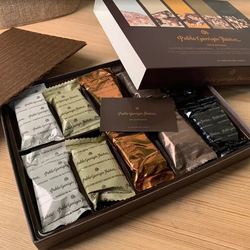 Ассорти турронов 5 видов в подарочной коробке  (арт. DETU10)