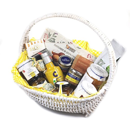 Подарочная корзина деликатесная "Гурманский восторг"  (арт. RKМ-14)