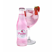 Безалкогольный газированный напиток клубничный тоник Пача