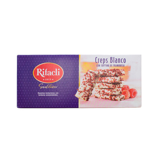 Белоснежный вафельный десерт в шоколаде с малиной 90г  (арт. RIF509635000)