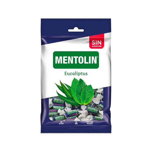 Леденцы без сахара со вкусом эвкалипта на подсластителе 100 гр  (арт. LAC624502)