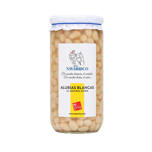 Фасоль испанская в собственном соку белая 