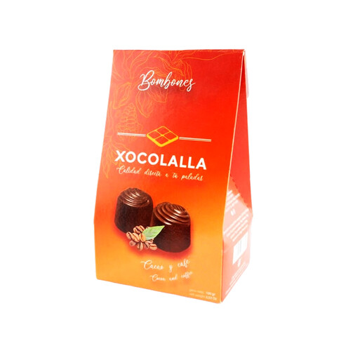 Конфеты из молочного шоколада с кофейной начинкой 100г  (арт. XCL0046)