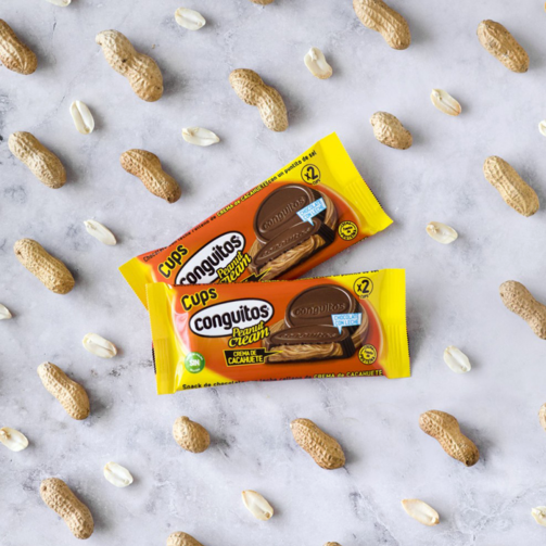 Молочный шоколад с начинкой из арахисового крема 2*17 гр  (арт. LAC073700)