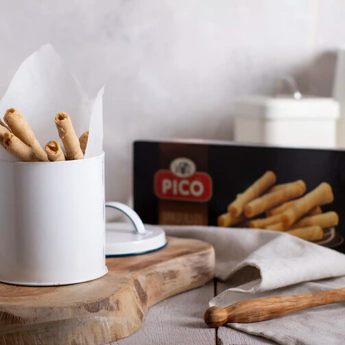 Десерт хрустящие трубочки с миндальным пралине 75г  (арт. PIC0397)