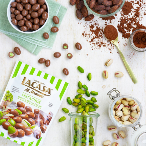 Орех фисташка в молочном шоколаде 100 гр  (арт. LAC0424EX)