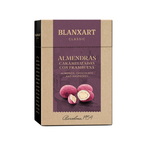 Конфеты из цельного миндаля в обсыпке из сушеной малины 100 г  (арт. BLX46004)