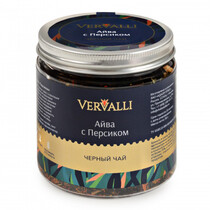 Черный чай Айва с персиком