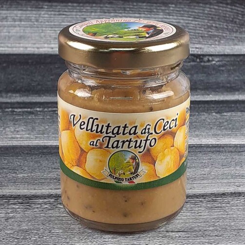 Крем-суп из турецких бобов с трюфелем 