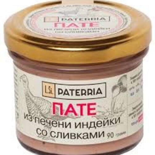 Пате из печени индейки со сливками 