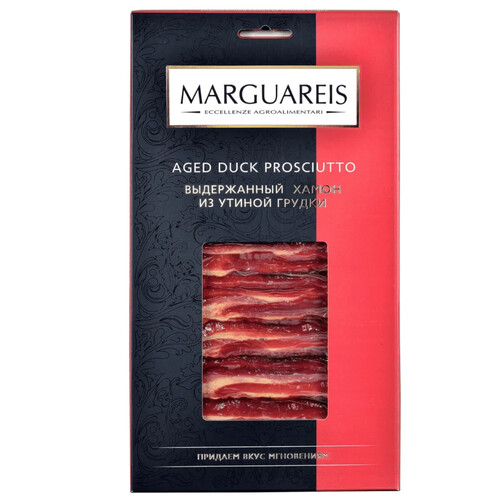 Выдержанный хамон из утиной грудки 