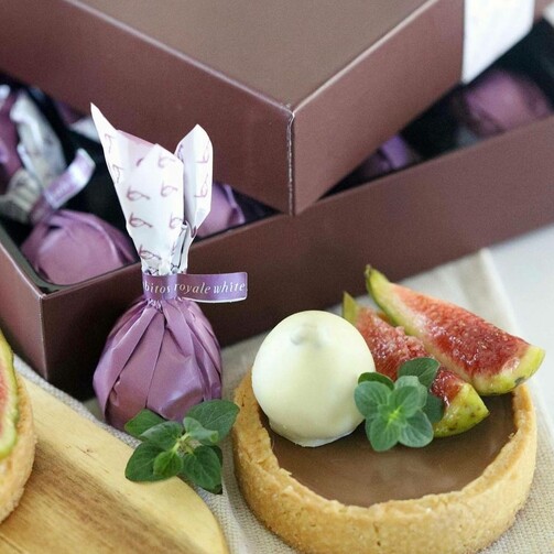 Инжир в белом шоколаде White Rabitos Royale №8  (арт. RW08)