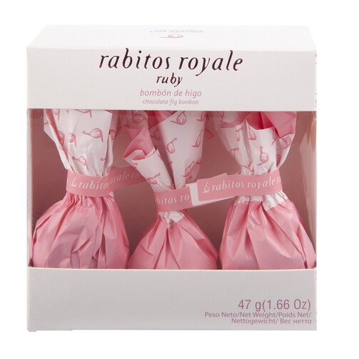 Инжир в рубиновом шоколаде Ruby Rabitos Royale №3  (арт. RR03)