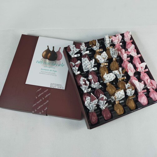 Инжир в шоколаде Dark, Milk, Ruby Rabitos Royale Коллекция №24  (арт. RCR24)