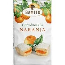 Испанский десерт Кортадито с апельсиновой начинкой