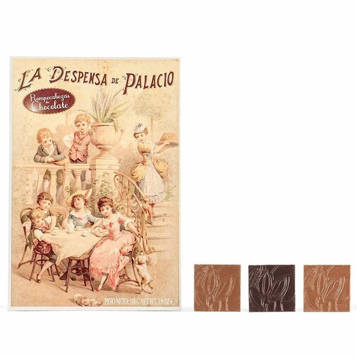 Коробка - пазл с шоколадными плитками в ассортименте (картон. коробка)  (арт. SKU059)