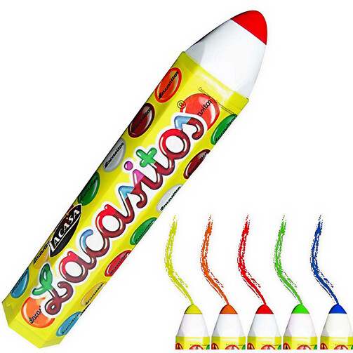 Драже из молочного шоколада в сахарной глазури, карандаши + планшет 5*20 гр.  (арт. LAC058900)