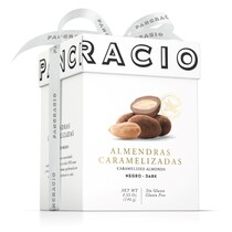 Luxury Box Конфеты из цельного карамелизированного миндаля с молочным и темным шоколадом