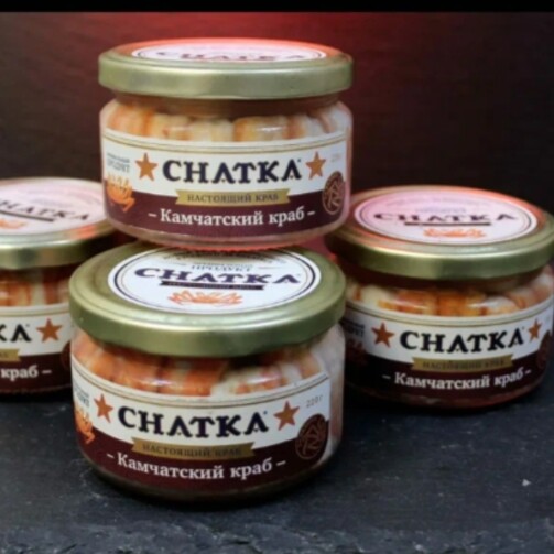 Мясо краба Камчатского вторая фаланга 