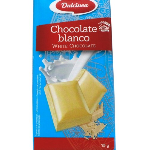 Белый шоколад "Дульсинея" 75 гр  (арт. LAC1227)