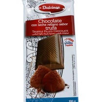 Молочный шоколад с трюфельной начинкой "Дульсинея" 100 гр