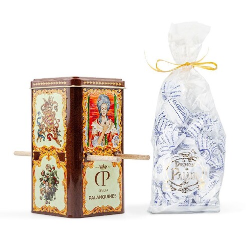 Шоколадные пралиновые конфеты (метал. коробка)  (арт. SKU346)