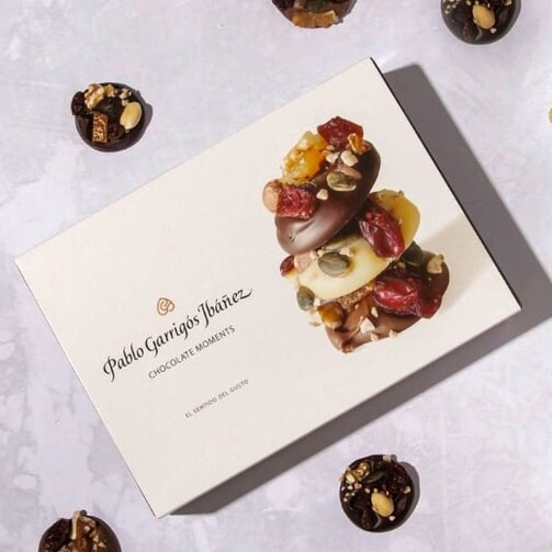 Мендианты ассорти из белого, молочного и темного шоколада  (арт. CHBO28)