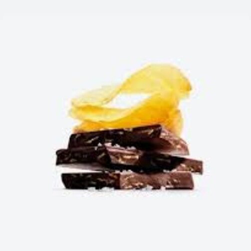 Темный шоколад с солеными чипсами  (арт. PC4508)