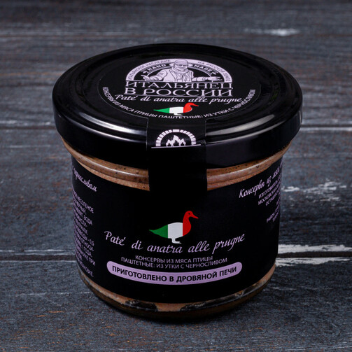 Паштет утиный с черносливом 