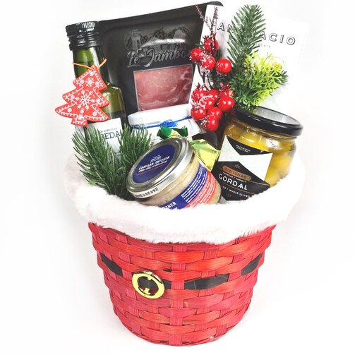 Новогодний продуктовый набор "Деликатесный подарок"  (арт. RKM-213)