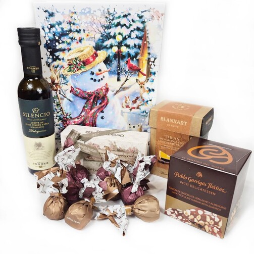 Новогодний продуктовый набор "Семейное наслаждение"  (арт. RKM-221)