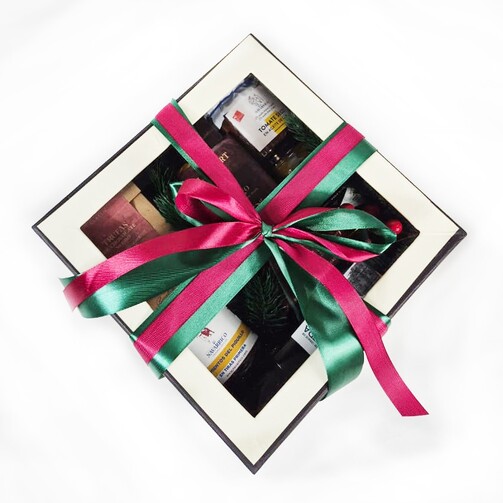 Новогодний набор с продуктами "Праздничный вечер"  (арт. RKM-226)