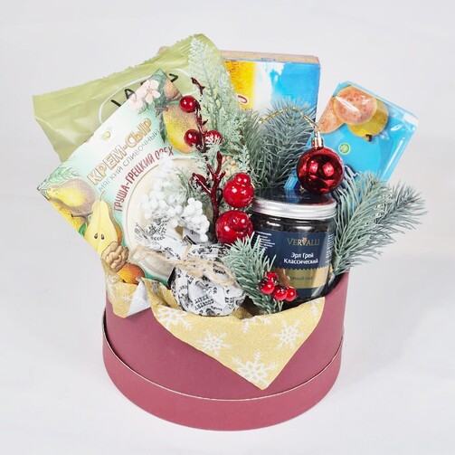 Новогодний подарочный набор "Гурманский сет"  (арт. RKM-208)