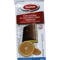 Шоколад Дульсинея с апельсиновой начинкой 100 г