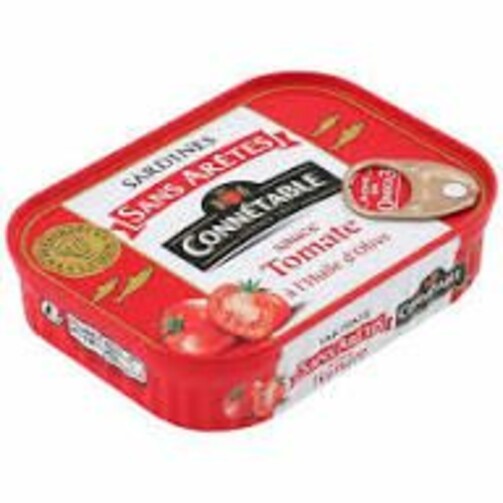 Сардины Connetable GENEREUSE в оливковом масле и томатном соусе  (арт. БНС)