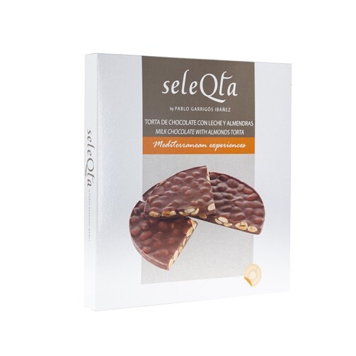 Туррон круглый из молочного шоколада с миндалем серия Селекта  (арт. SETO03)