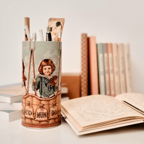 Шоколадный порошок для горячего шоколада (метал. коробка)  (арт. SKU073)