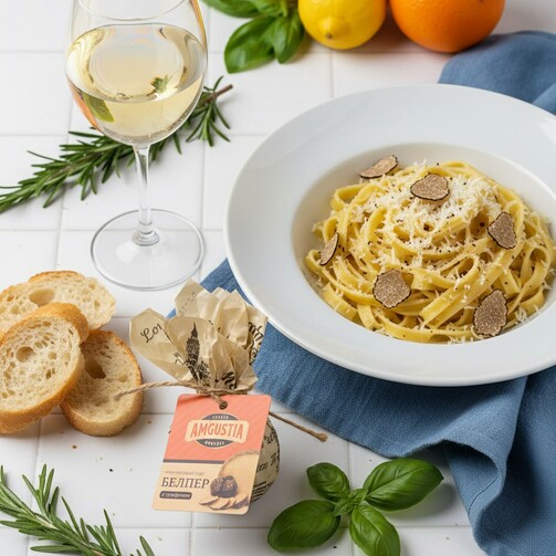 Сыр полутвердый Белпер трюфель 