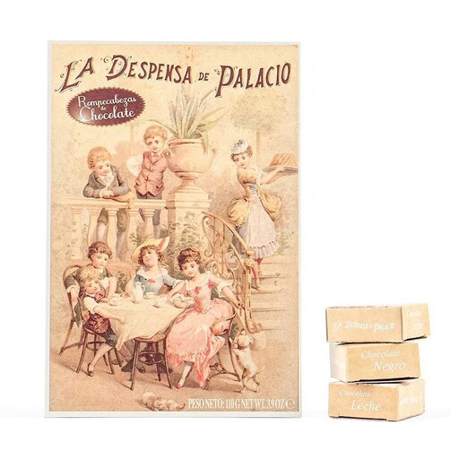 Коробка - пазл с шоколадными плитками в ассортименте (картон. коробка)  (арт. SKU059)