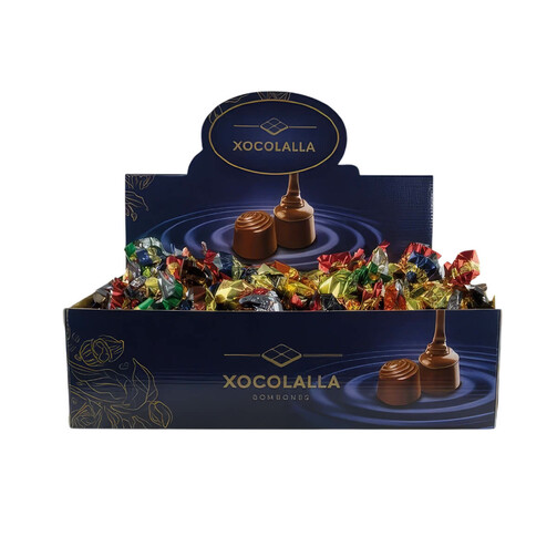 Ассорти конфет из молочного шоколада с кремовой начинкой 2,5кг  (арт. XCL0001)