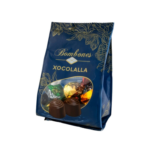 Ассорти конфет из молочного шоколада с кремовой начинкой 100г  (арт. XCL0009)