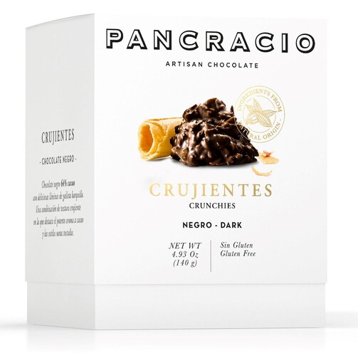 Хрустящие конфеты из темного шоколада с вафельным печеньем  (арт. PC4690)