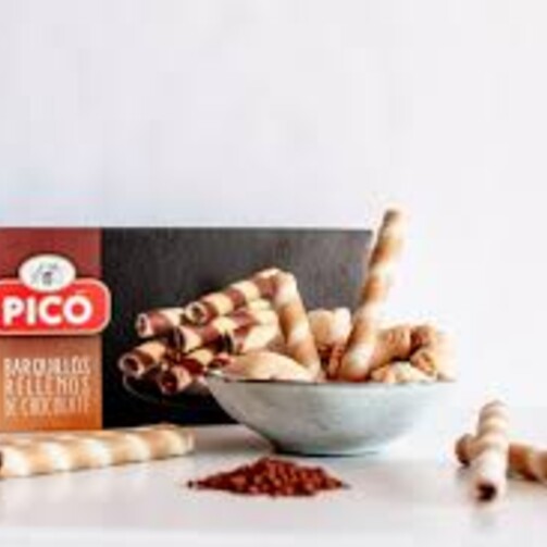 Десерт хрустящие трубочки с шоколадной начинкой 75г  (арт. PIC0839)