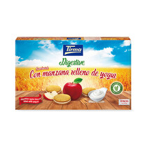 Печенье сэндвич с яблочно-йогуртовой начинкой (4 х 45гр)