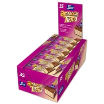 Вафельный батончик в молочном шоколаде с кремовой начинкой (35 х 21,5гр)