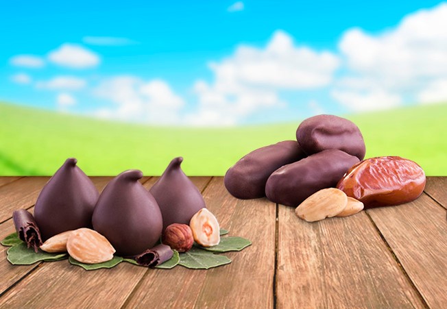 Финики в шоколаде